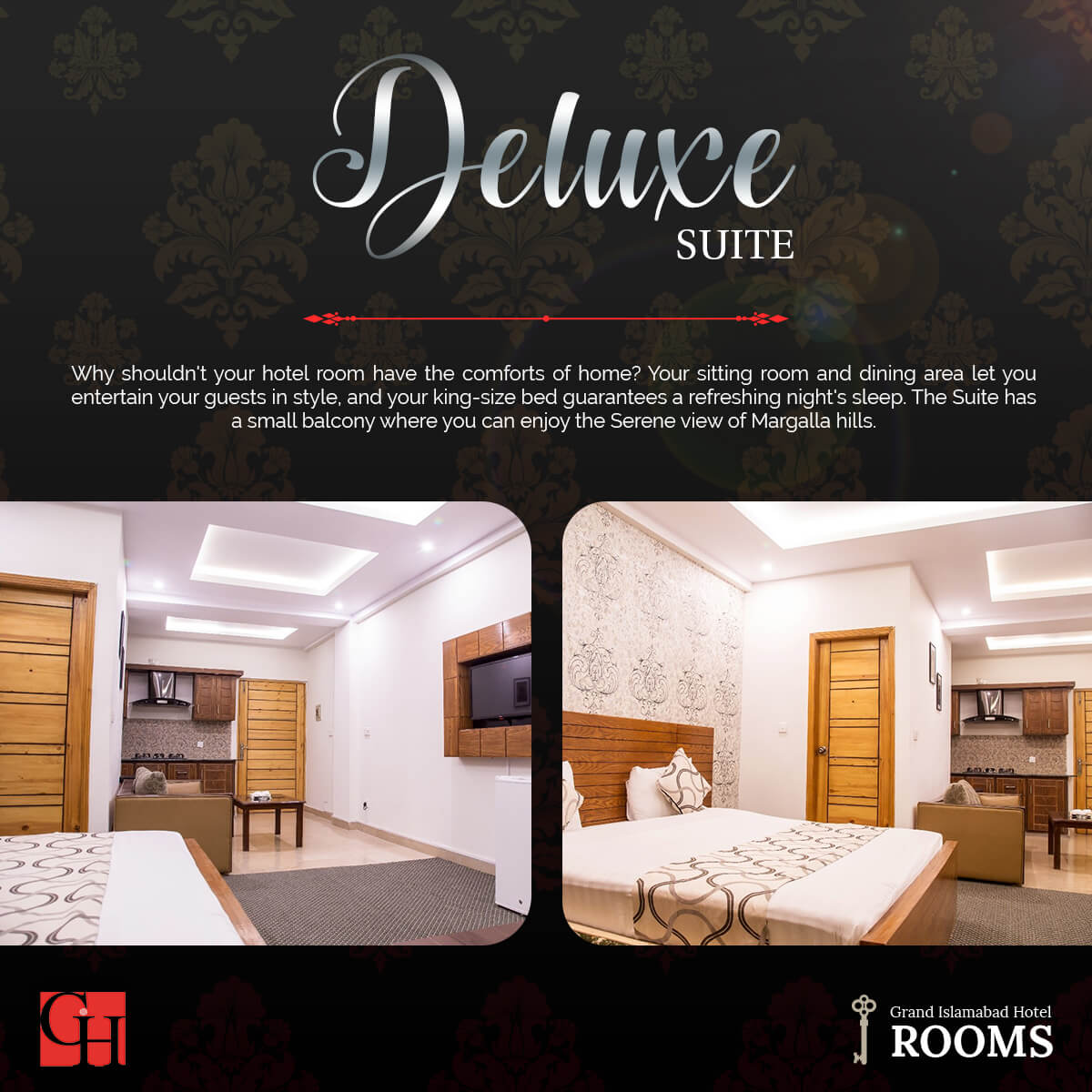 Deluxe Room hotel social media marketing